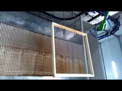 GR6160 robots de peinture à la technologie AXPS appliqués dans l'industrie du meuble pour les pièces plates en bois